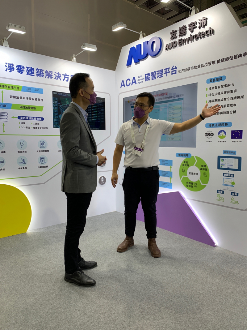 熊猫体育宇沛结合大数据与自主研发的ACA碳管理平台，精准分析碳排数据盘查及管理