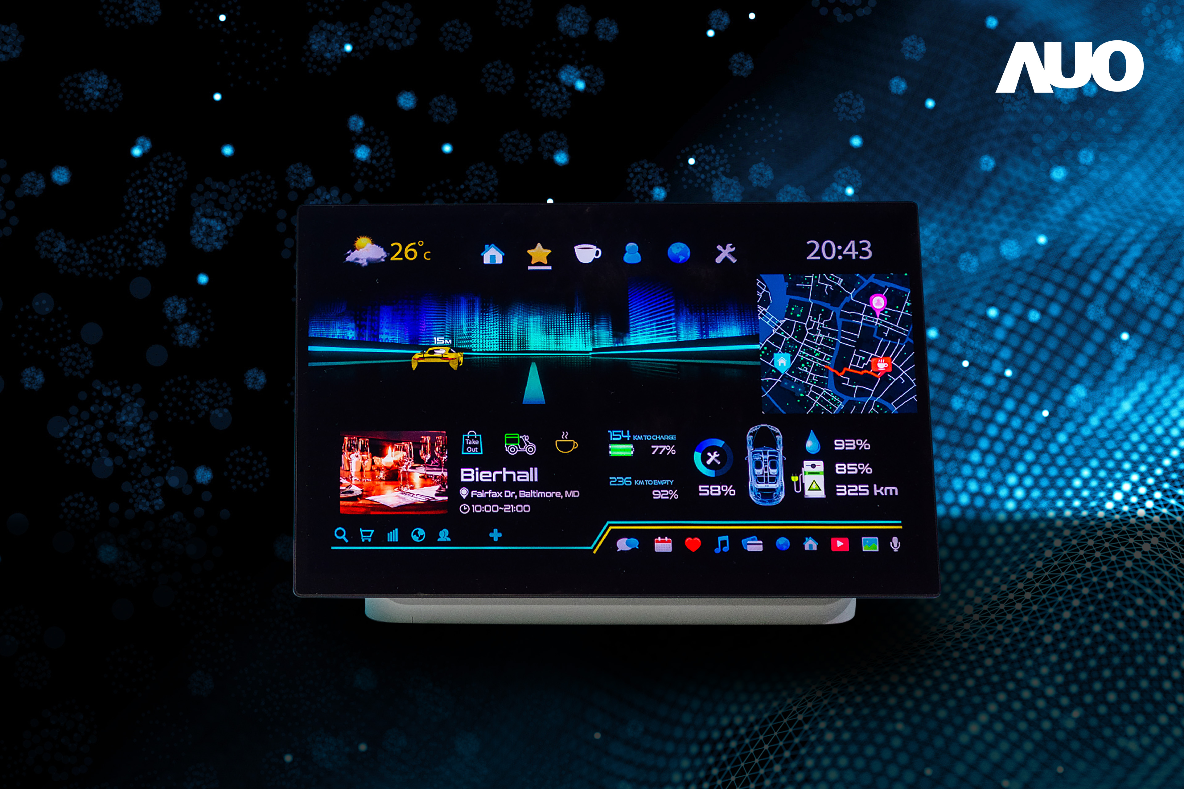 熊猫体育16吋超高色域車載中控獲得2025顯示器元件產品技術獎之面板模組類傑出產品獎，首次在車載領域採用藍光COB（LED chip-on-board）搭載量子點（Quantum Dot）膜之Mini LED解決方案實現廣色域