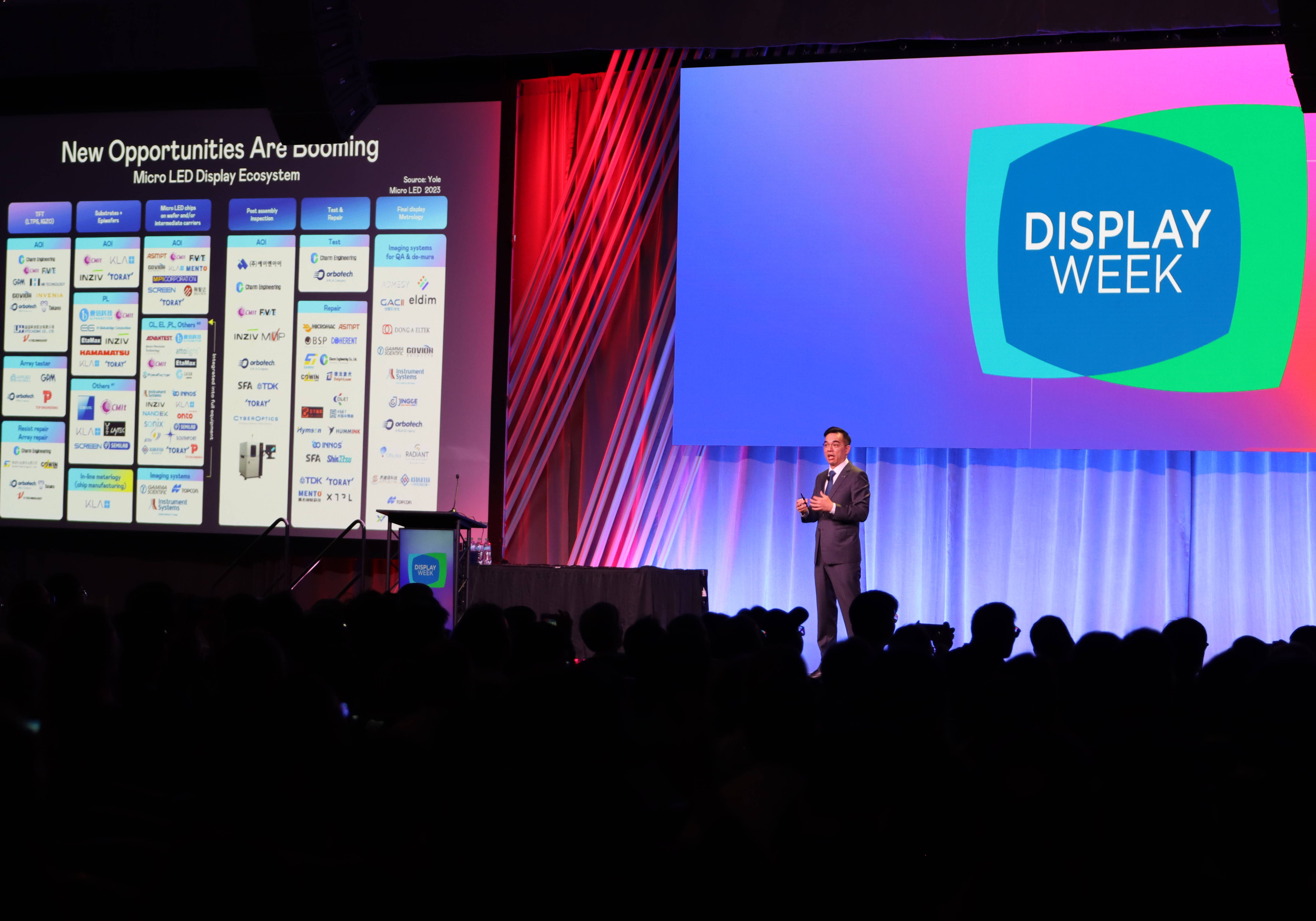 At the SID Display Week 2025, Dr. Frank Ko, CEO and President of AUO, delivered a keynote titled "Redefining Displays: Inspiring New Possibilities," showcasing AUO's leadership in smart display solutions and the transformative power of AI in visual innovation experience of displays.